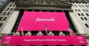 Lemonade Group, Inc מספקת מוצרי ביטוח שונים ללקוחות בארצות הברית ובאירופה