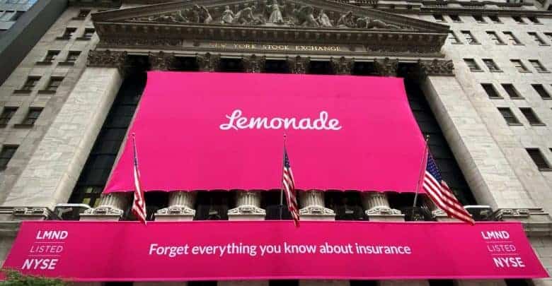 Lemonade Group, Inc מספקת מוצרי ביטוח שונים ללקוחות בארצות הברית ובאירופה